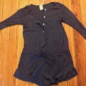 Cozy 3/4 sleeve romper
